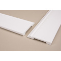 New arrival wood color decorative plastic skirting board base board board wooden